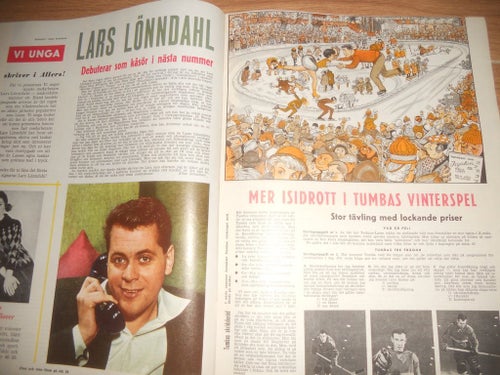 Allers nr5 1959 Lasse Lars Lönndahl, Quebec Kanada Canada