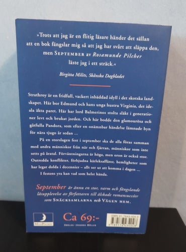 September av Rosamunde Pilcher