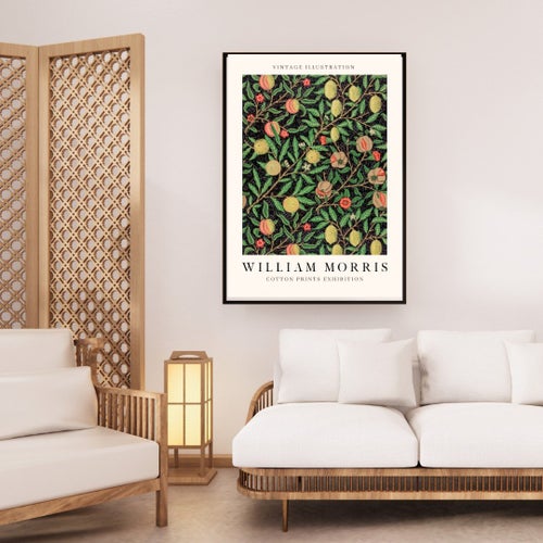 William Morris Classic Botanical Art Poster Storlek: 50 x 70 cm