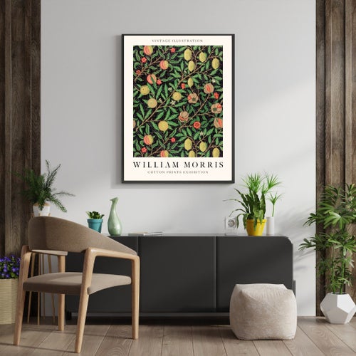 William Morris Classic Botanical Art Poster Storlek: 50 x 70 cm