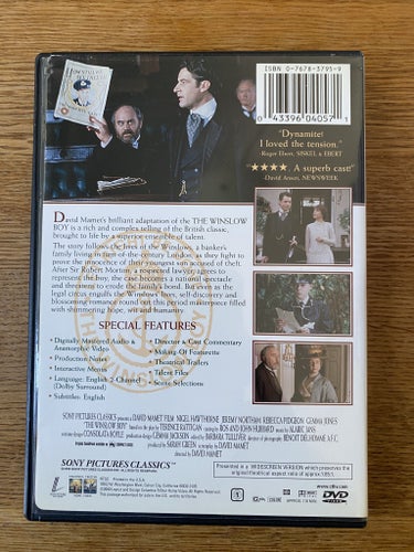 The Winslow Boy REGION 1