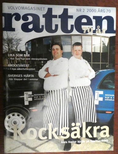 Volvos kundtidning Ratten Nr 2, 2000