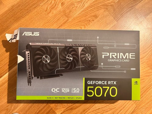 ASUS GeForce RTX 5070 PRIME Grafikkort
