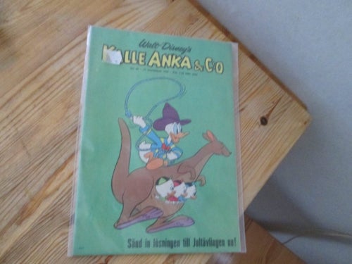 KALLE ANKA NR 45 / 1965 I PLASTFICKA