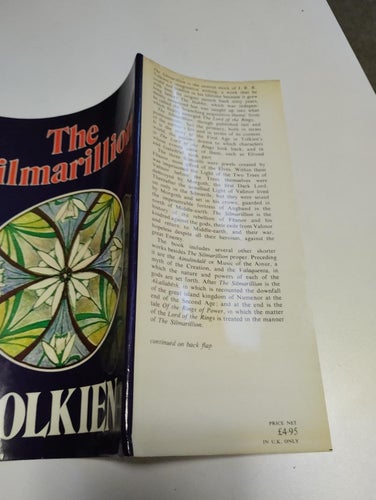 Silmarillion second impression 1977 mycket bra skick