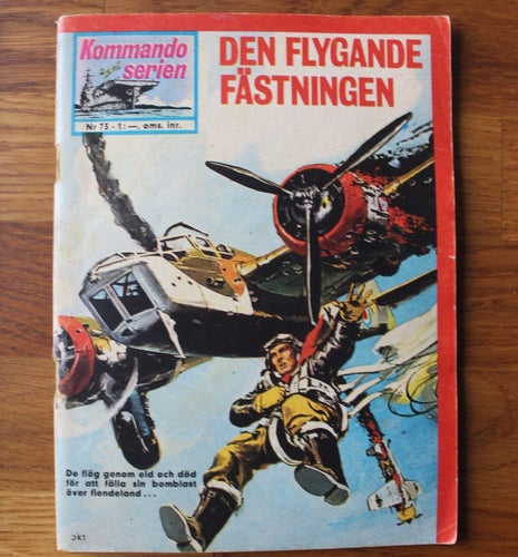 Kommandoserien 1965 nr 73 Den flygande fästningen
