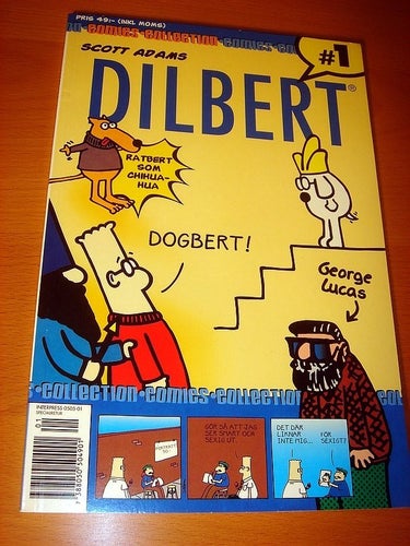 DILBERT COMICS COLLECTIONS nr 1 NY OLÄST
