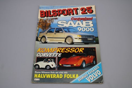 Bilsport Nr 25 1985