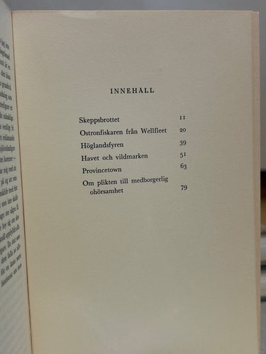 Cape Cod av Henry David Thoreau, bok, Very Fine plus
