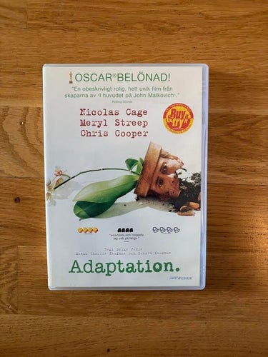 Adaption - Nyskick - UTGÅTT - Nicolas Cage Meryl Streep