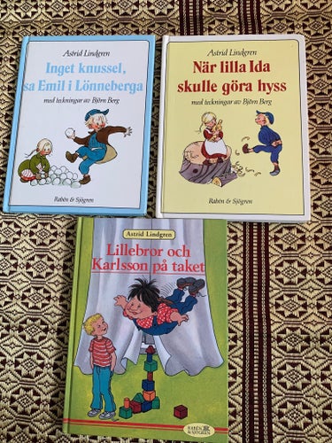 Ingen knussel, sa Emil i Lönneberga av Astrid Lindgren, 1982