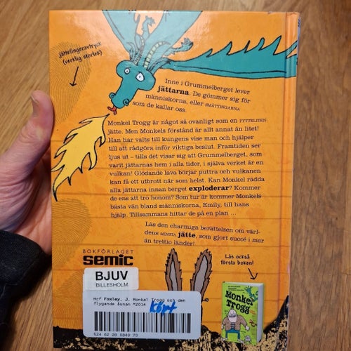 Monkel Trogg och den flygande åsnan av Janet Foxley, 2014