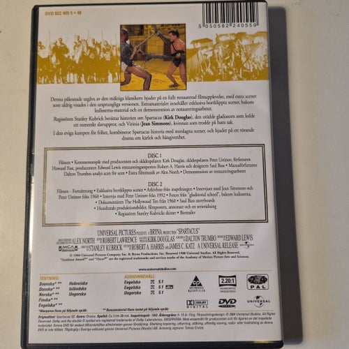Spartacus - Special Edition (2-Disc DVD) *Svensk text*