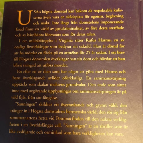 Sanningen av David Baldacci, 1998