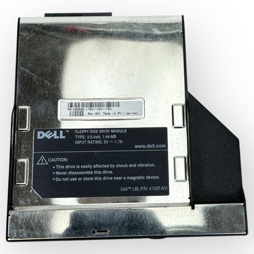 Dell Latitude CP Diskettenhet 3.5" 1.44MB Extern Modul Kabel Manual 1997