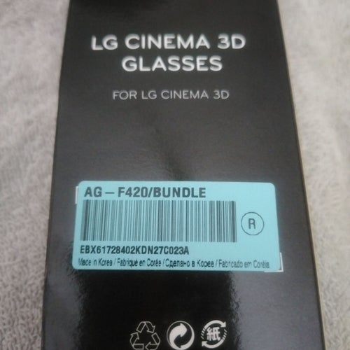 LG Cinema 3D-glasögon AG-F420/BUNDLE