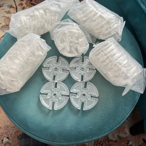 Plastfäster ,CRL4, Väggkoppar