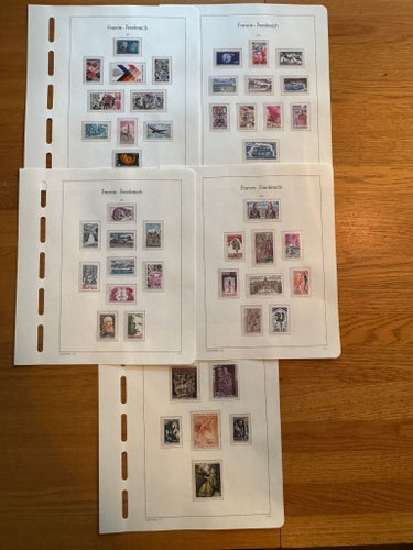 Frankrike POSTFRISKT 1973 - 1976