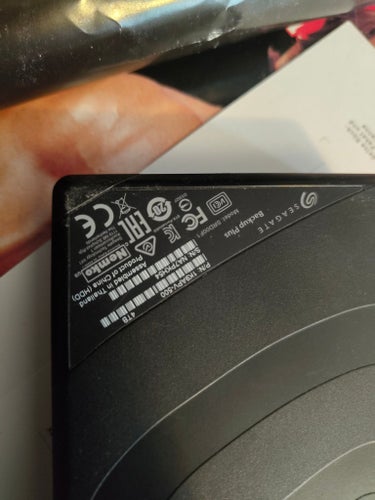 Seagate Backup Plus extern hårddisk