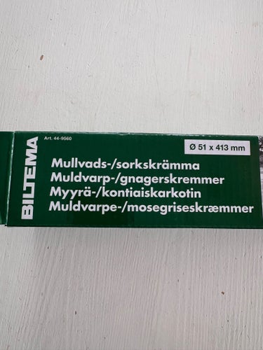 Biltema sork-/mullvadsskrämma
