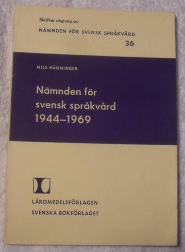 Nämnden för svensk språkvård 1944–1969