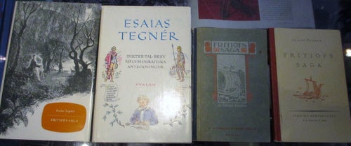 Svensk lyrik, dikter, 4 böcker av Esaias Tegnér