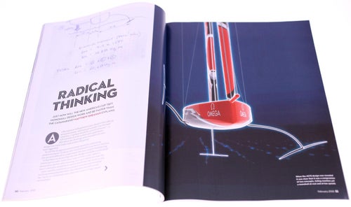 'Yachting World' magazine February 2018-English nautical magazine with photos