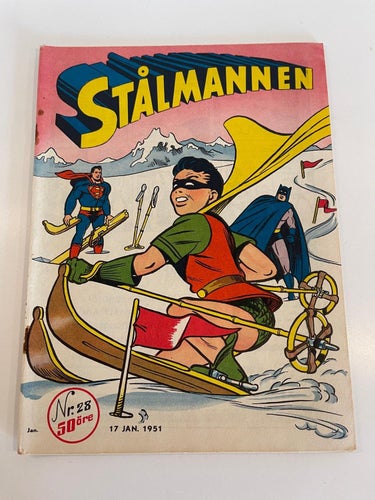 * Stålmannen  , Nr 28    - 1951 *