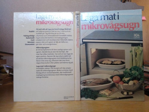 Laga mat i mikrovågsugn Sonja Eriksson, Gunnel Friblad. bok, Very Fine plus