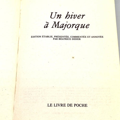 Un hiver à Majorque av George Sand