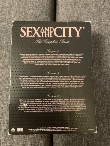 Sex and the City - Kompletta 4, 5 och 6 säsonger Serien DVD