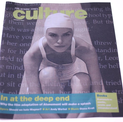 The Sunday Times 'Culture' Magazine August 5th 2007-Keira Knightley-Weight 180g
