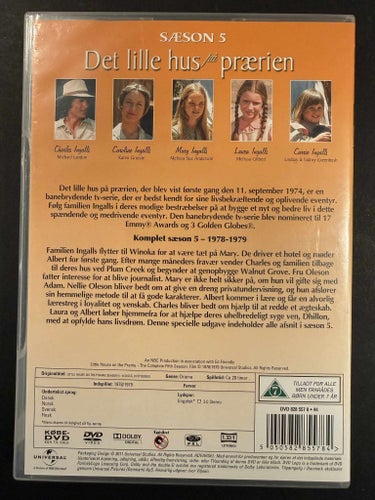 Det lille hus på prærien - Sæson 5 (DVD)