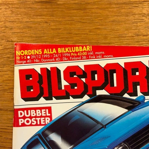 Bilsport 1-2 1995-1996