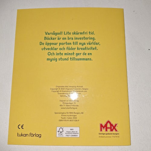 13 kr Vilda Djur Bok