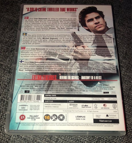 Empire State (2013) Dwayne ”The Rock” Johnson / Crime Heist Robbery Gangster