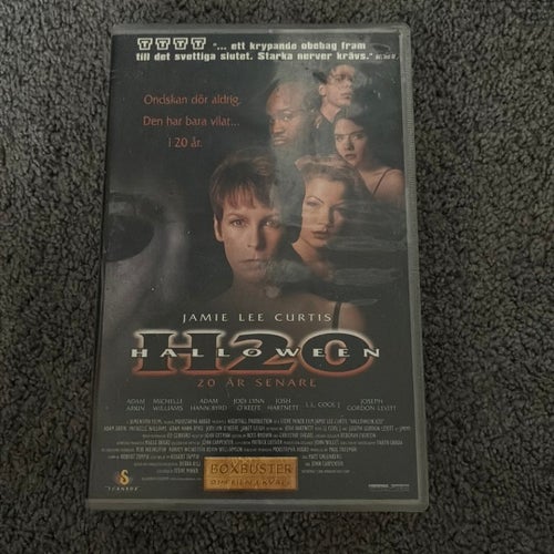 Halloween H20: 20 år senare VHS