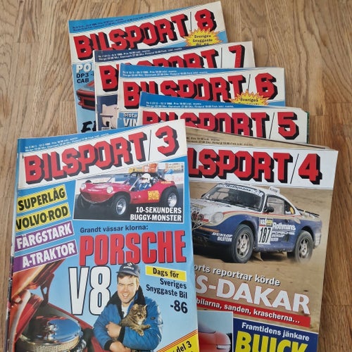 Bilsport 1986