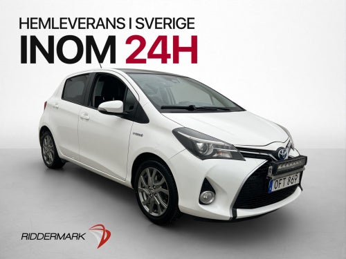 Toyota Yaris Hybrid Style Pano M&K-Värmare LED-Ramp Kamera
