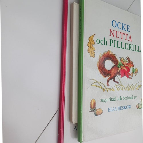 Abc, ocke nutta och Pillerill, Hatt-Stugan av Elsa Beskow, 1985