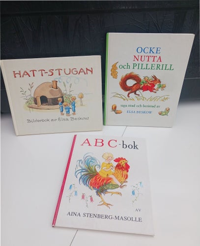 Abc, ocke nutta och Pillerill, Hatt-Stugan av Elsa Beskow, 1985