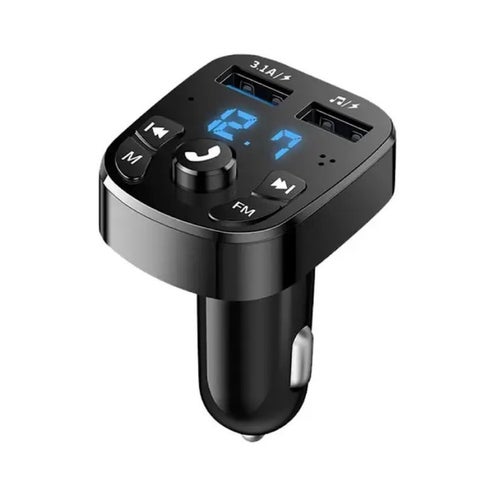 Handsfree Bluetooth för bilen - FM Bluetooth -Bil MP3-spelare med Bluetooth 5.0