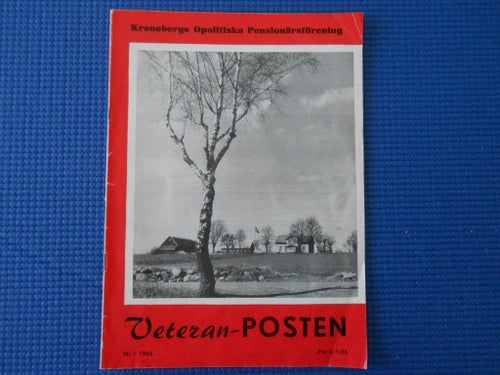 Veteranposten nr 1 1965 Kronobergs opolitiska pensionärsförening
