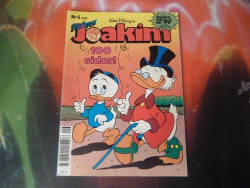 FARBROR JOAKIM, NR 6 - 1989, TIDNING