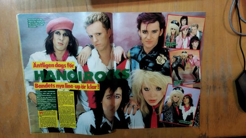 OKEJ 1985 nr 11. Alison Moyet Opus Yngwie Malsteen Madam X Scorpion