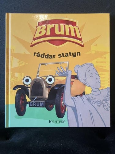 Bok - Brum räddar statyn av Alan Dapré