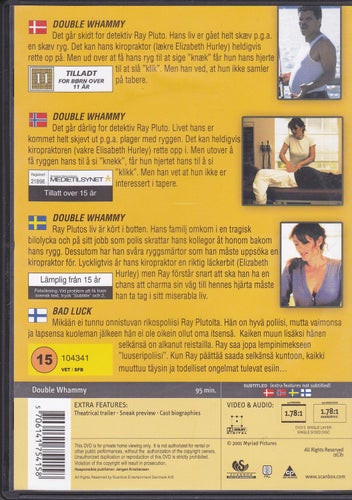 DVD / Double Whammy (Bad Luck) / Elizabeth Hurley, Denis Leary / Fint skick