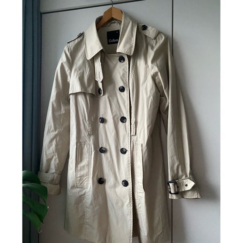 Cubus beige trenchcoat, storlek 42 L