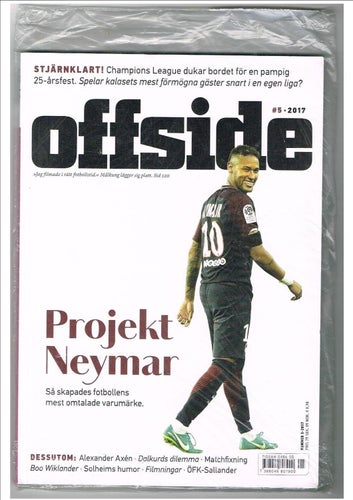 OFFSIDE 2017 (18) Nr 5 - Dalkurd, Neymar, Axén, Boo Wiklander