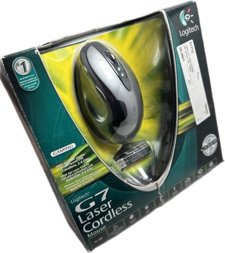 Retro Logitech G7 Laser Cordless Mus Logitech G7 Gaming Mouse 931375-09145